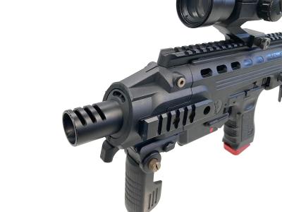 [東京マルイ/EMA] グロック18C GLOCK G18C ガスブローバック カービンコンバージョンキット組込済 (中古)サブ画像へ5