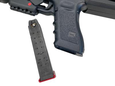 [東京マルイ/EMA] グロック18C GLOCK G18C ガスブローバック カービンコンバージョンキット組込済 (中古)サブ画像へ7