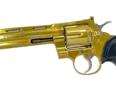 [コクサイ] コルトパイソン 6インチ 金属モデルガン 再塗装品 撃針つぶれ 動作可 (訳あり)サブ画像へ2