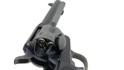 [タナカ] コルト SAA.45 D.C アーティラリー 5-1/2インチ HW ガスリボルバー (中古)サブ画像へ5