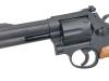 [マルシン] S&W M586 .357マグナム 4インチ HW アイアンフィニッシュ 木製グリップ仕様 モデルガン (中古)