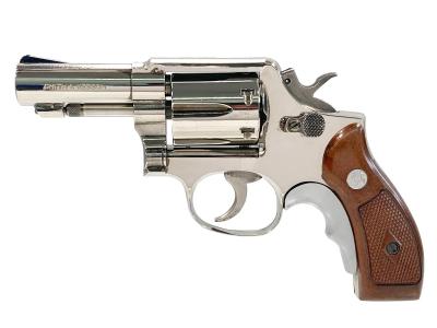 [コクサイ] S&W M64 38スペシャル 3インチ 発火モデルガン (中古)サブ画像へ1