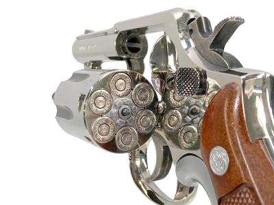 [コクサイ] S&W M64 38スペシャル 3インチ 発火モデルガン (中古)サブ画像へ6