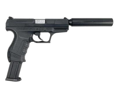 [マルゼン] Walther ワルサー P99 正規ライセンス ガスブローバック アウターバレル/ロングマガジンカスタム マガジンガス漏れ/バックストラップベトつき (訳あり)サブ画像へ1