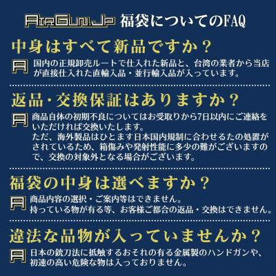 [エアガンJP2026 夏の福袋] ポイント3倍 定価/通常価格合計40万円以上 30万円 ガスガン 11丁 福袋 (新品)サブ画像へ4