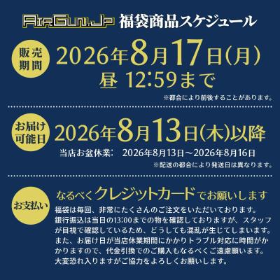 [エアガンJP2026 夏の福袋] ポイント3倍 定価/通常価格合計10万円以上 8万円 ガス エア 電 バラエティ 福袋 (新品)サブ画像へ3