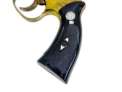 [コクサイ] S&W M10 6インチ 金属モデルガン 再塗装品 グリップ割れ シリンダ若干ずれ 動作可 (訳あり)サブ画像へ4