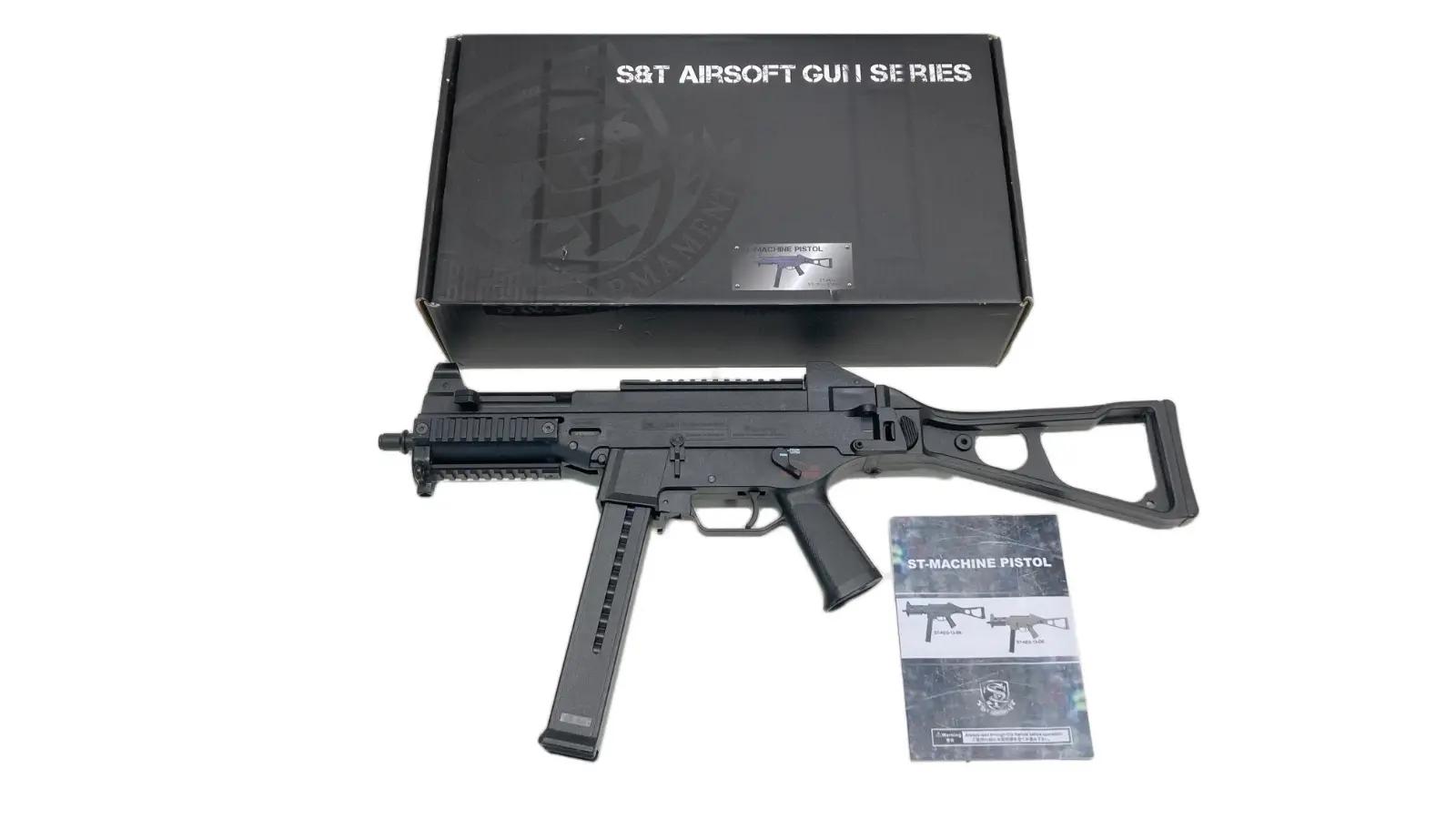 [S&T] H&K UMP スポーツライン 電動ガン BK バッテリカバー欠品 (訳あり)