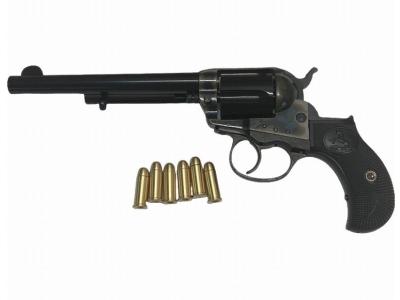 [HWS] コルト ライトニング・M1877 6インチ ケースハードゥン 東京店カスタム 発火モデルガン 特別パッケージ (未発火)サブ画像へ1