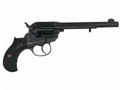 [HWS] コルト ライトニング・M1877 6インチ ケースハードゥン 東京店カスタム 発火モデルガン 特別パッケージ (未発火)サブ画像へ2