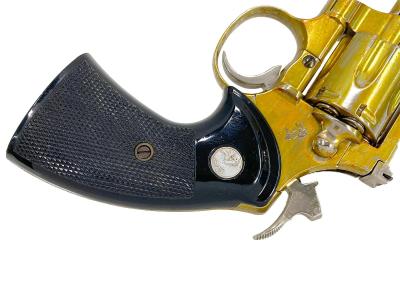 [コクサイ] コルトパイソン 6インチ 金属モデルガン 再塗装品 シリンダずれ 動作可 (訳あり)サブ画像へ4
