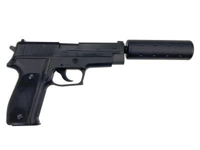 [タナカ] SIG SAUER P226 HW モデルガン スレッデッドバレルカスタム デトネーター欠品 サプレッサー付属 箱無し (中古)サブ画像へ1