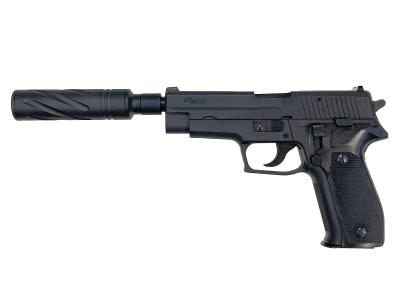 [タナカ] SIG SAUER P226 HW モデルガン スレッデッドバレルカスタム デトネーター欠品 サプレッサー付属 (中古)サブ画像へ1