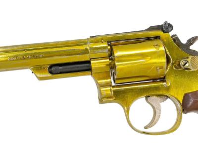 [コクサイ] S&W M29 .44マグナム 6インチ 金属モデルガン 再塗装 木目調プラグリップ (中古)サブ画像へ2