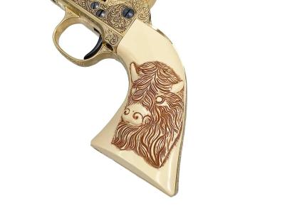 [マルシン] THE TEDDY コルトSAAリボルバー セオドアルーズベルト 金属モデルガン 木箱/専用ガンラック付 カート欠品 (中古)サブ画像へ5