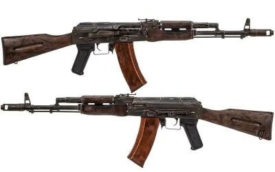 [APS] AK74 リアルウッド battle worn 電動ガン ASK201BW (新品予約受付中! 特典あり)サブ画像へ1