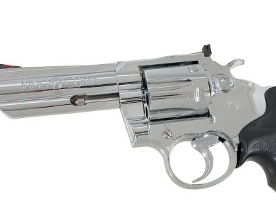 [KSC] コルト キングコブラ アルティミットシルバーモデル 4インチ 発火モデルガン グリップカスタム (中古)サブ画像へ2