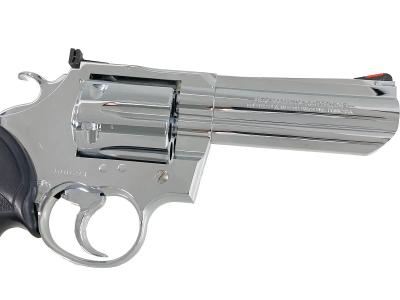 [KSC] コルト キングコブラ アルティミットシルバーモデル 4インチ 発火モデルガン グリップカスタム (中古)サブ画像へ3