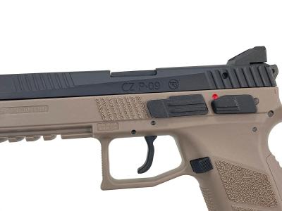 [Carbon8] CZ P09 TAN タンカラーCO2 ガス ブローバック ガスガン 新型 チャンバー搭載 ガス漏れあり 発射可 (訳あり)サブ画像へ2
