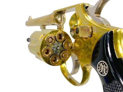 [コクサイ] S&W M10 6インチ 金属モデルガン 再塗装品 ダブルアクション不調 動作可 (訳あり)サブ画像へ6