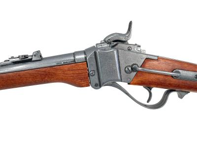 [DENIX] 1141 シャープスライフル銃 観賞用レプリカ リング欠品 (中古)サブ画像へ2