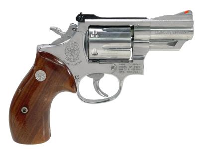 [コクサイ] S&W M66 2.5インチ 木製グリップカスタム モデルガン (中古)サブ画像へ2