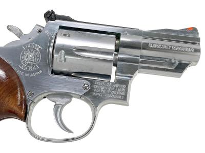[コクサイ] S&W M66 2.5インチ 木製グリップカスタム モデルガン (中古)サブ画像へ4