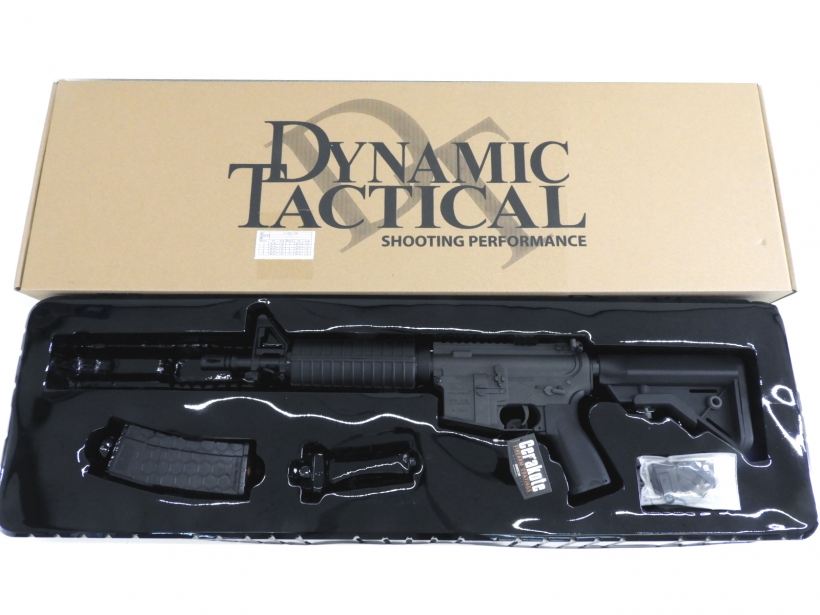 [Dynamic Tactical] M4 CQBR 10.5inch BCM刻印 BK (新品)