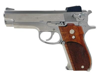 [マルシン] M439 7mm XPFC 発火モデルガン 完成品 木製グリップ シルバーABS (新品)サブ画像へ1