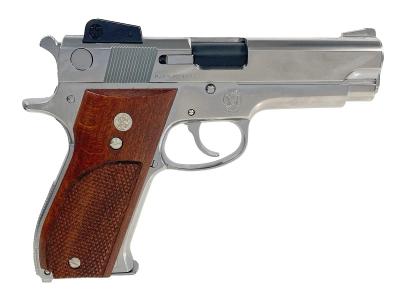 [マルシン] M439 7mm XPFC 発火モデルガン 完成品 木製グリップ シルバーABS (新品)サブ画像へ2