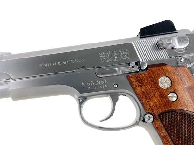 [マルシン] M439 7mm XPFC 発火モデルガン 完成品 木製グリップ シルバーABS (新品)サブ画像へ3