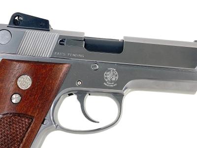 [マルシン] M439 7mm XPFC 発火モデルガン 完成品 木製グリップ シルバーABS (新品)サブ画像へ4