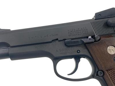[マルシン] M439 7mm XPFC 発火モデルガン 完成品 木目調プラグリップ ブラックHW (新品)サブ画像へ3