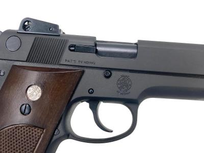 [マルシン] M439 7mm XPFC 発火モデルガン 完成品 木目調プラグリップ ブラックHW (新品)サブ画像へ4