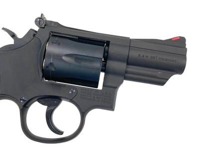 [タナカ] S&W M19 2.5インチ コンバットマグナム HW Ver.3 ガスリボルバー 木製グリップカスタム (中古)サブ画像へ4