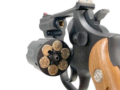 [タナカ] S&W M19 2.5インチ コンバットマグナム HW Ver.3 ガスリボルバー 木製グリップカスタム (中古)サブ画像へ6