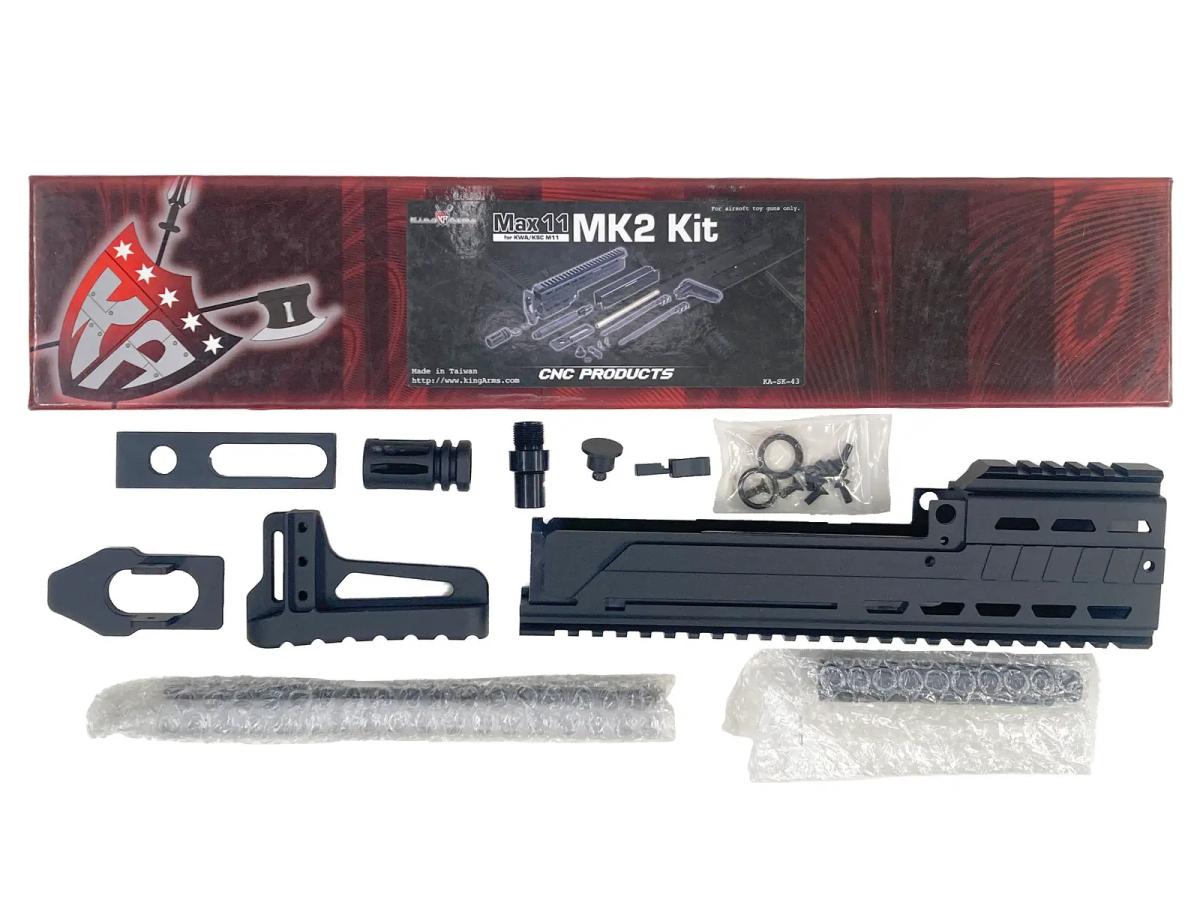 [KingArms] MAX11 mk2 コンバージョンキット(KSC M11A1 S7) (新品)