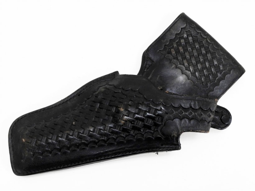 [Safariland]リボルバー レザーデューティーホルスター (中古)