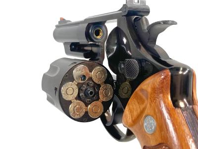 [タナカ] S&W M29 4インチ ミッドナイトゴールド ガスリボルバー グリップカスタム (中古)サブ画像へ6