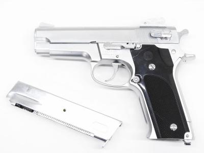 [MGC] S&W M659 オールシルバー リキッドチャージ 固定スライドガスガン (中古)サブ画像へ6
