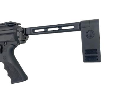 [APFG] SIG MPX GBB ガスブローバックガン TTI バレル延長カスタム 実物ブレース装備 マズルデバイス固着 バレル基部破損 動作可能 (訳あり)サブ画像へ7