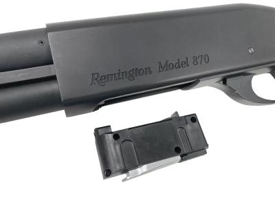 [S&T] M870 ロング ブラック エアーショットガン 【レミントン刻印】 (中古)サブ画像へ8