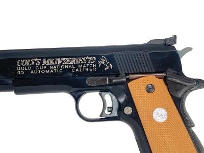 [MGC] ゴールドカップナショナルマッチ ロングスライド 8インチ ABS サイドファイヤー 発火モデルガン GM4 MG-BLK (中古)サブ画像へ2