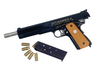 [MGC] ゴールドカップナショナルマッチ ロングスライド 8インチ ABS サイドファイヤー 発火モデルガン GM4 MG-BLK (中古)サブ画像へ5