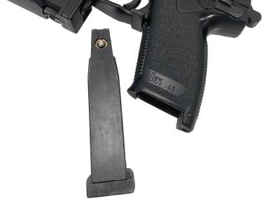 [東京マルイ] H&K ソーコム Mk23 固定スライドガスガン フラッシュライト/ドットサイトカスタム (中古)サブ画像へ4
