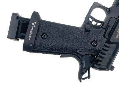 [BATON airsoft] BT-SAND VIPER BK Co2 GBB_ガスブローバック PIT VIPER刻印カスタム ホワイト刻印 (新品)サブ画像へ5