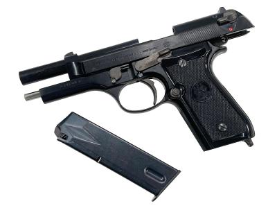 [ACG/スズキ] ベレッタ M92SB ヘアライン ブラックABS 発火モデルガン (中古)サブ画像へ6