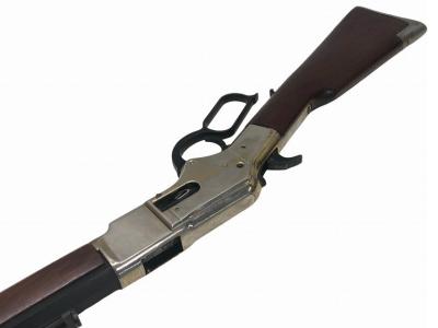 [MGC] ウィンチェスター M1866 イエローボーイ オクタゴンバレル 金属モデルガン 特注専用大型革ケース付 (中古)サブ画像へ7