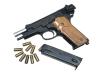 [MGC] S&W M59 ABS CP-BLK 発火モデルガン 木製グリップカスタム (中古)