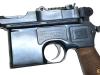 [A!CTION] モーゼルC96 モ式大型拳銃 木製グリップ・コーンハンマー・ブルーイング仕様  ダミーカートリッジモデルガン (未使用)